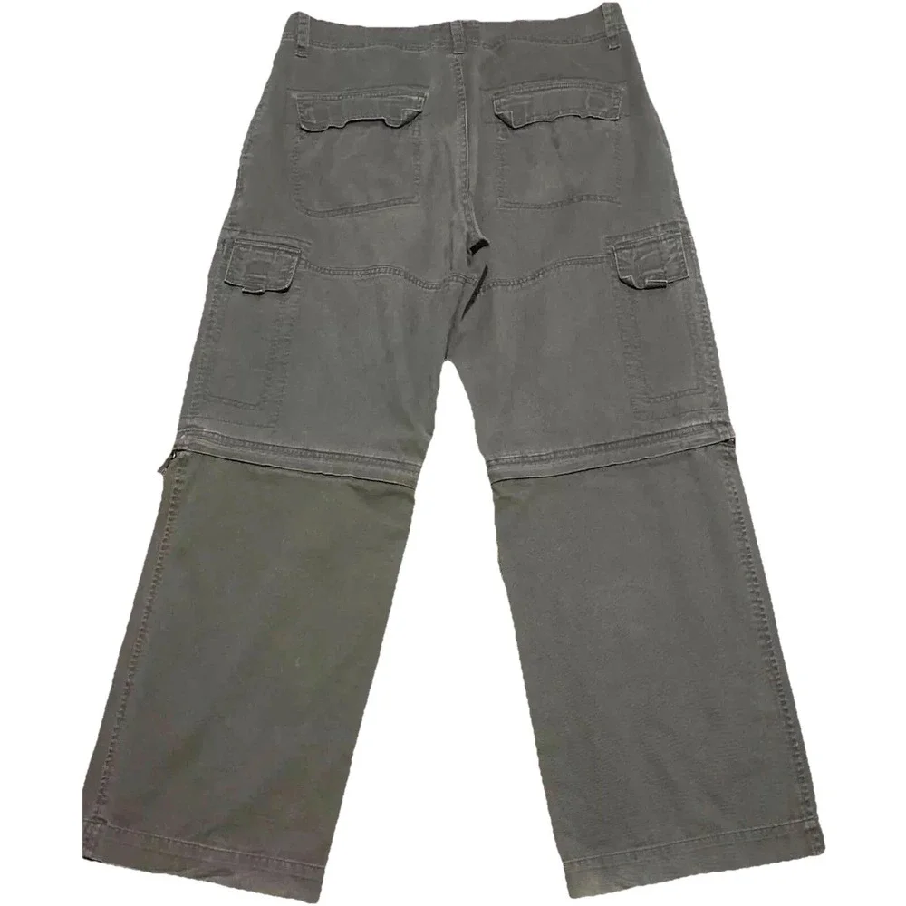 Authentic Nesi A.G. Active Lifestyle Cargo Pants/Shorts Mens Size 35/36 Baggy